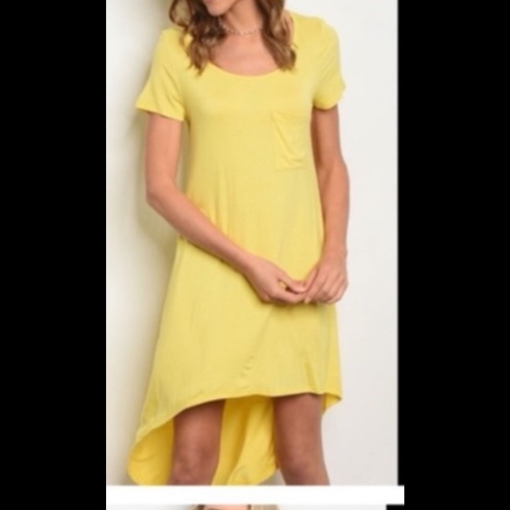 New High-low tee shirt dress